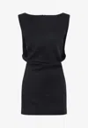 Khaite Acetate Blend Dress In Black