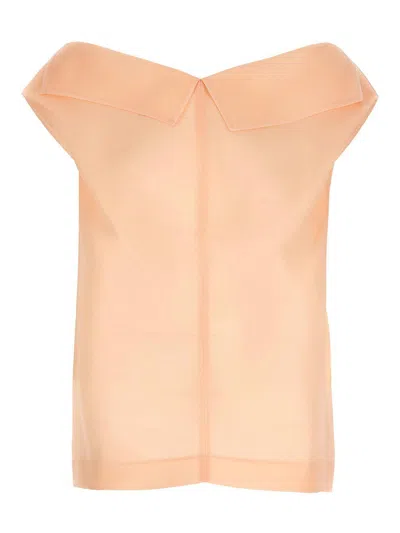 Khaite Selly Top In Pink