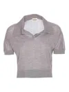 Khaite Morgane Top In Gray