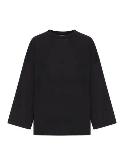 Khaite Darcy Wool Sweater In Black