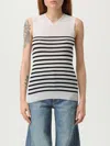 Khaite Renato Rib Merino Wool Blend Sleeveless Sweater