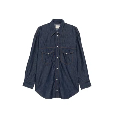 Khaite Tops In Blue