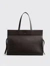 Khaite Crosby Two-handle Zip-closure Shoulder Bag In Brown