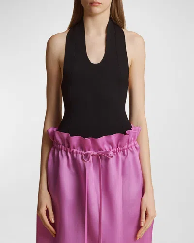 KHAITE TOTO HALTER BODYSUIT
