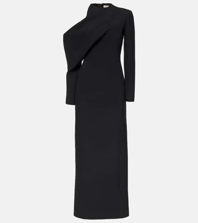 KHAITE TRAY ASYMMETRIC MAXI DRESS