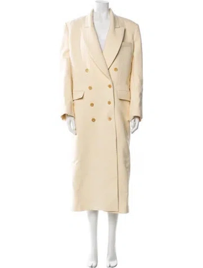 Pre-owned Khaite Trench Coat In Neutral