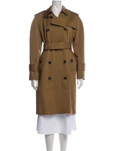 Pre-owned Khaite Trench Coat In Neutral