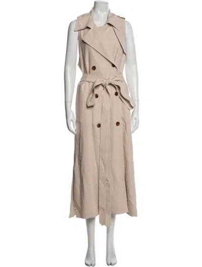 Pre-owned Khaite Trench Coat In Pink