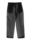 Khaite Trenton Silk Organza Sheer Pants In Black