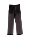Khaite Trenton Silk Organza Sheer Pants