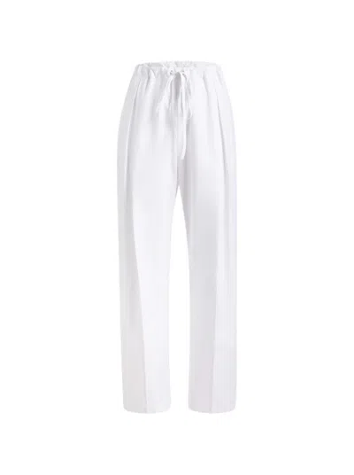 KHAITE KHAITE TRENTON PANT WHITE