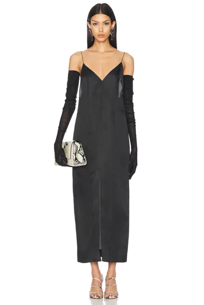 Khaite Tully Dress In Black