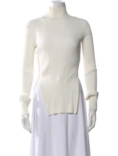 Pre-owned Khaite Turtleneck Sweater In Neutral
