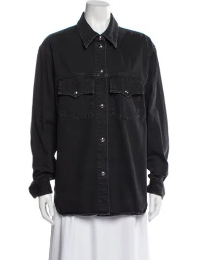 Pre-owned Khaite Utility Jacket In Gray