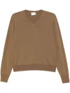 Khaite Manuela Cashmere Sweater In Braun