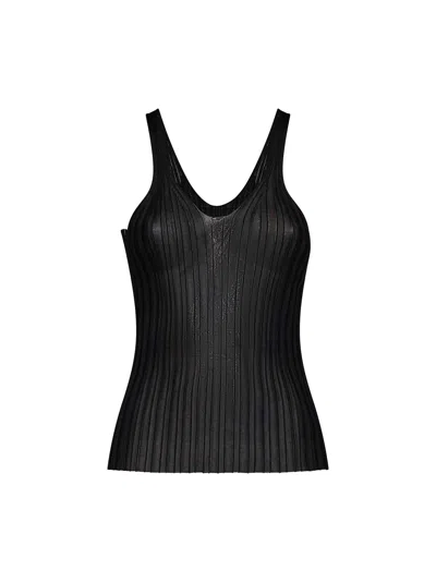 Khaite Val Tank Top In Black