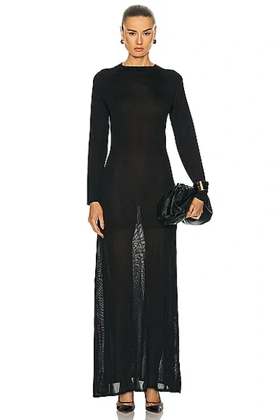 Khaite Valera Dress In Black