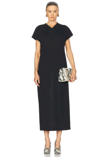 Khaite Basile Maxi Dress In Black