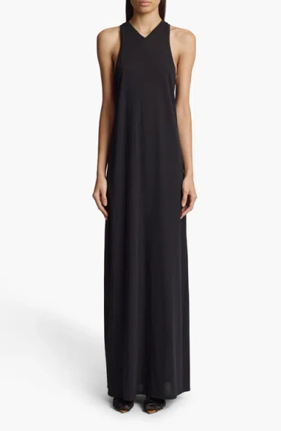 Khaite Evelyn Long Dress In Black