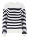 Khaite Blackwhite Viola Sweater In White