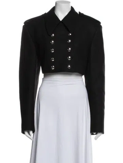 Pre-owned Khaite Virgin Wool Blazer In Black