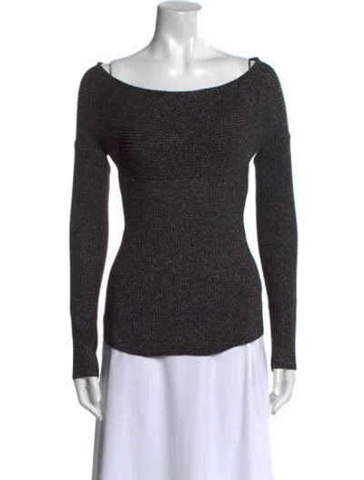 Pre-owned Khaite Virgin Wool Scoop Neck Sweater In Multi