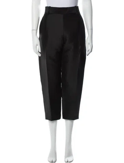 Pre-owned Khaite Virgin Wool Wide Leg Pants W/ Tags In Black