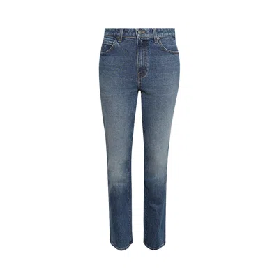 Pre-owned Khaite Viv Jean 'harkins' | Blue | Women's Size 25