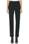 Khaite Belt Loop Denim Trousers In Black