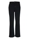 Khaite Vivian Carlyle Trousers In Black