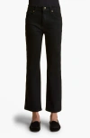 Khaite Vivian Straight-leg Ankle Jeans In Bartlett