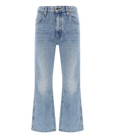 Khaite Vivian Jeans In Blue