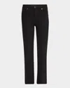 Khaite Vivian Straight-leg Ankle Jeans In Bartlett