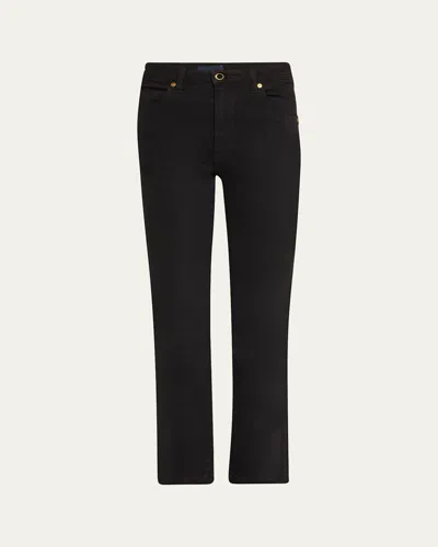 KHAITE VIVIAN STRAIGHT-LEG ANKLE JEANS