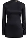 Khaite Vlad Blouse In Black