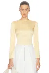 Khaite Vlad Top In Gold