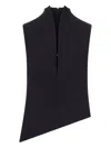 Khaite Von Asimmetryc Top In Black