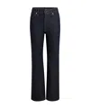 Khaite Waistband Denim Trousers In Black
