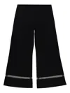 Khaite Wallace Flared Trousers In Black