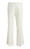 Khaite Walter Cotton-canvas Pants In White