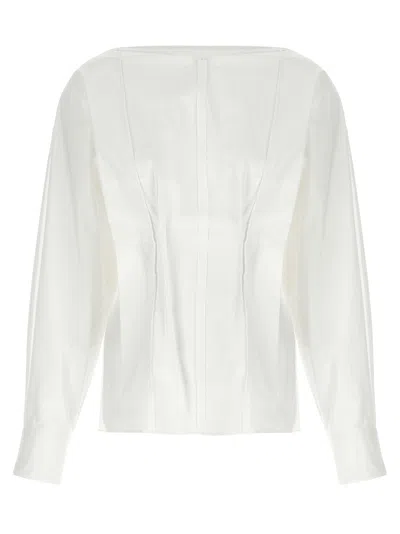 Khaite 'wenley' Blouse In White