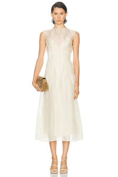 Khaite Wes Dress In White