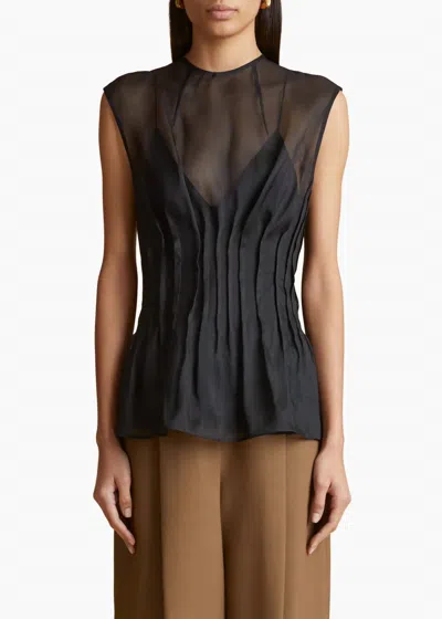 Khaite Westin Top In Black