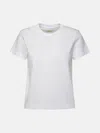 Khaite White Cotton Emmylou T-shirt In White