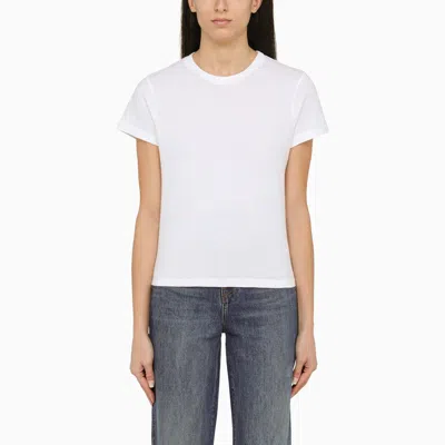 Khaite White Cotton T Shirt