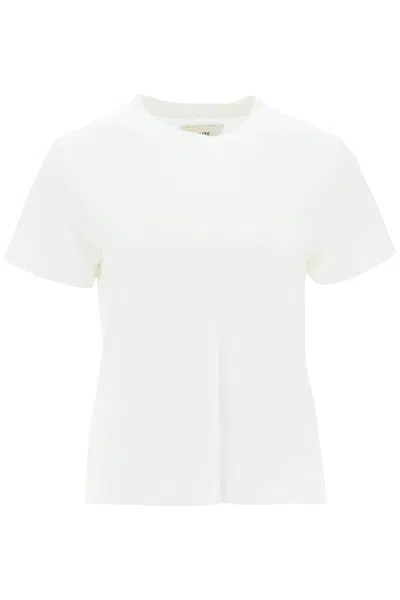 Khaite White Cotton T-shirt