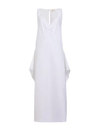KHAITE WHITE DRESS
