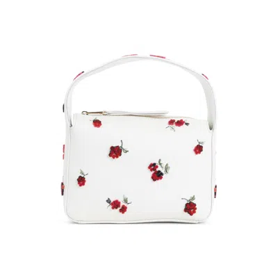 Khaite White Elena Clutch
