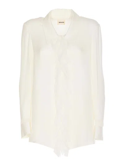 Khaite The Tito Top In White