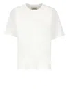 Khaite Womens White Mae Brand-patch Cotton-jersey T-shirt In White